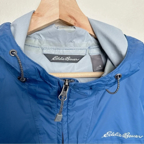 Eddie Bauer Mens Size Medium RipPac Pro Waterproof Rain Jacket - Picture 9 of 13